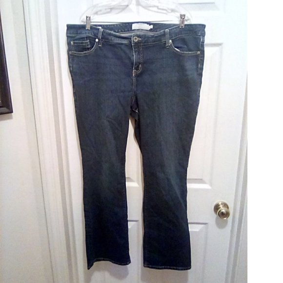 Torrid Jeans 22R Dark Blue Wash Relaxed Boot Cut